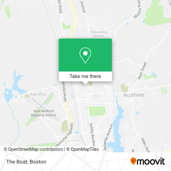 The Boat map