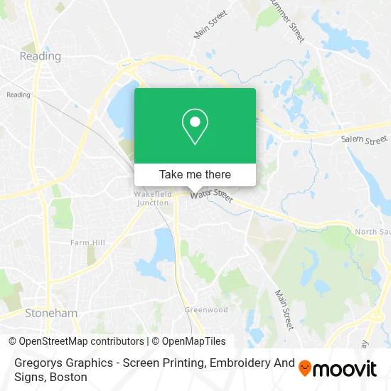 Gregorys Graphics - Screen Printing, Embroidery And Signs map