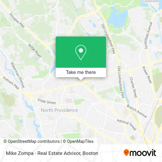 Mike Zompa - Real Estate Advisor map