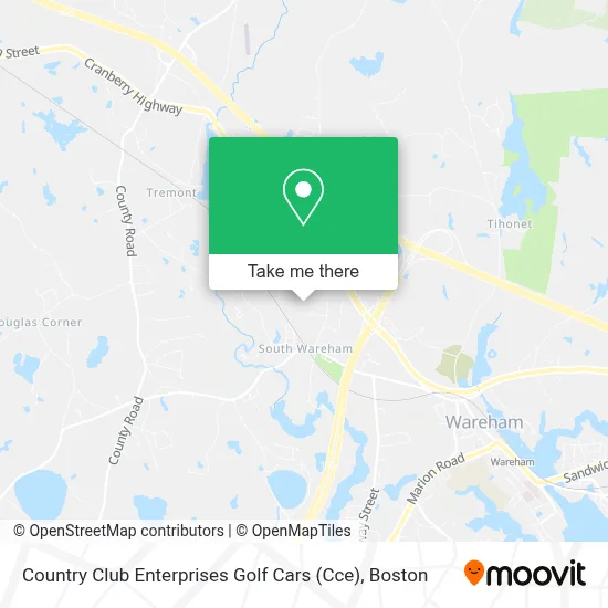 Country Club Enterprises Golf Cars (Cce) map