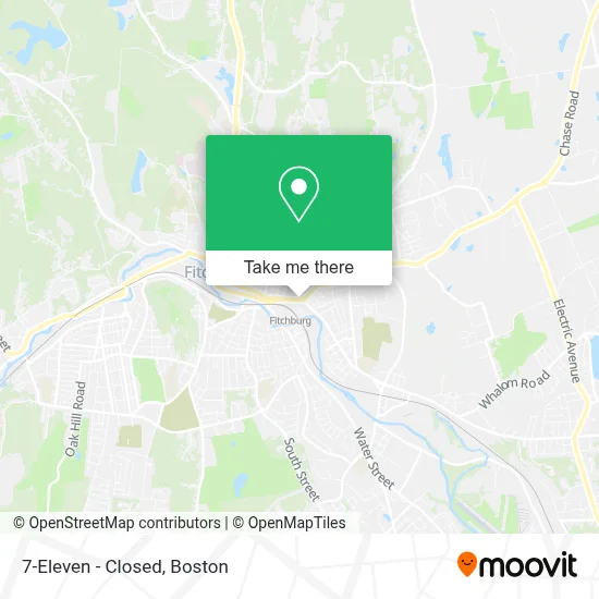 7-Eleven - Closed map