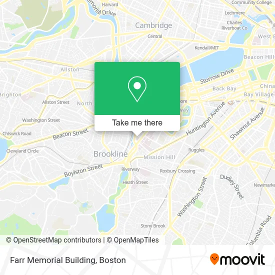 Farr Memorial Building map