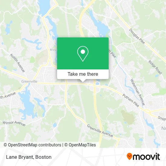Lane Bryant map
