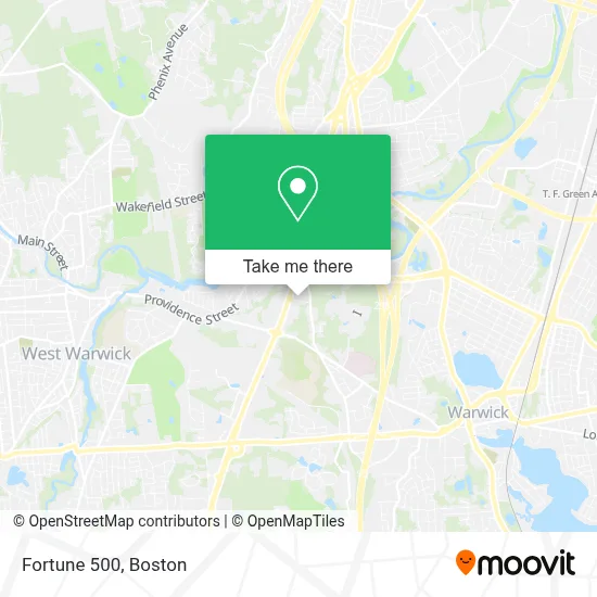 Fortune 500 map