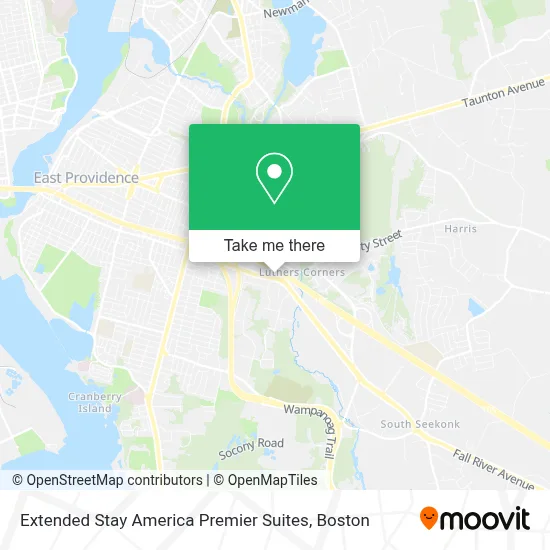 Extended Stay America Premier Suites map