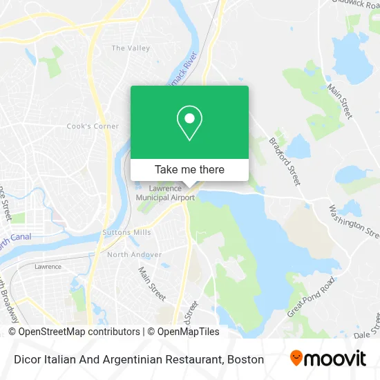 Dicor Italian And Argentinian Restaurant map
