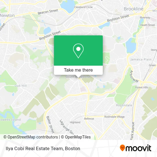 Ilya Cobi Real Estate Team map