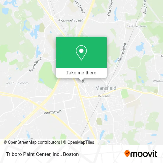 Triboro Paint Center, Inc. map