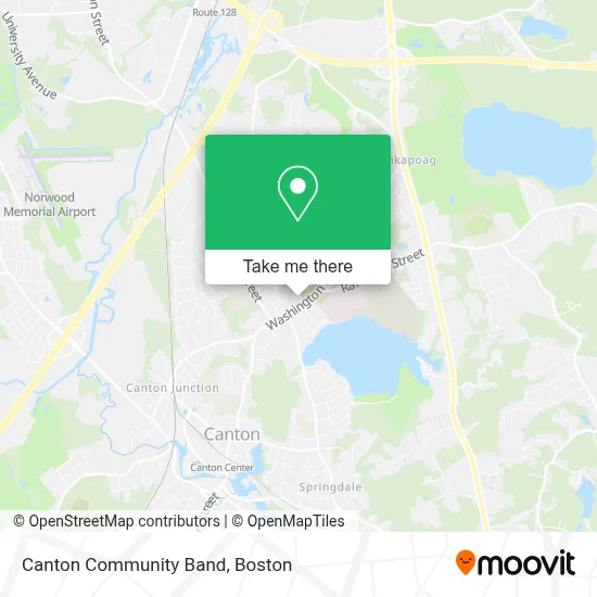 Canton Community Band map