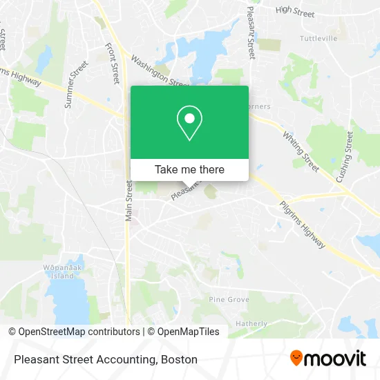 Pleasant Street Accounting map