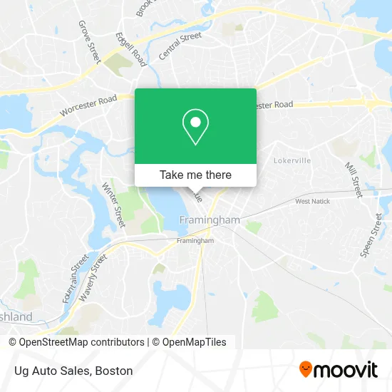 Ug Auto Sales map