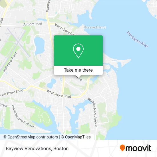 Bayview Renovations map