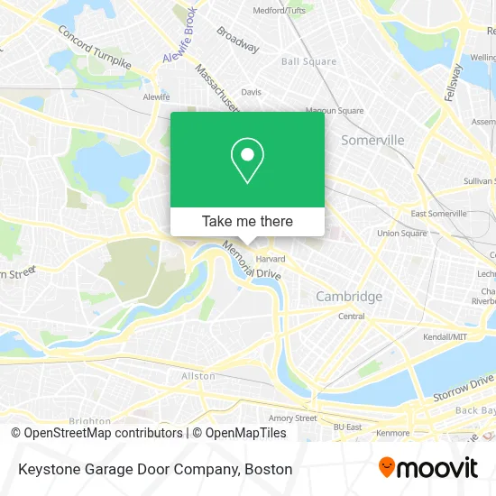 Keystone Garage Door Company map