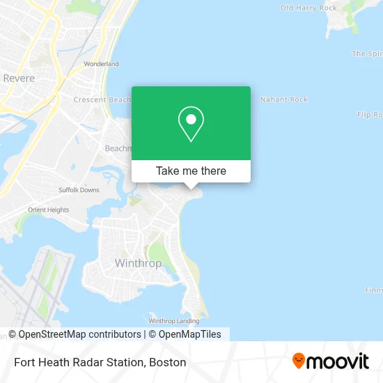 Fort Heath Radar Station map