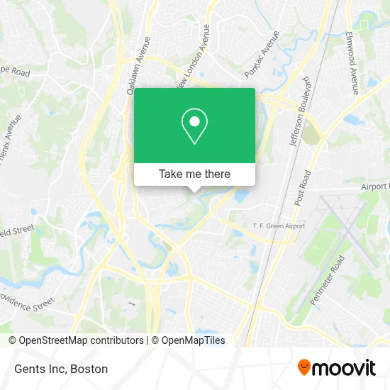 Gents Inc map