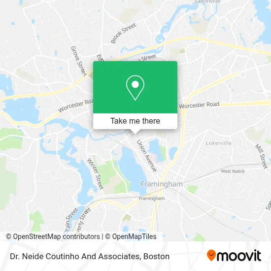 Dr. Neide Coutinho And Associates map