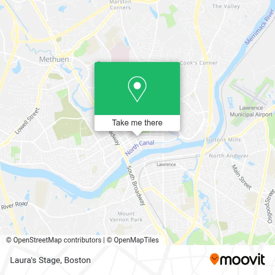 Laura's Stage map