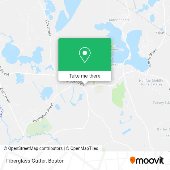 Fiberglass Gutter map