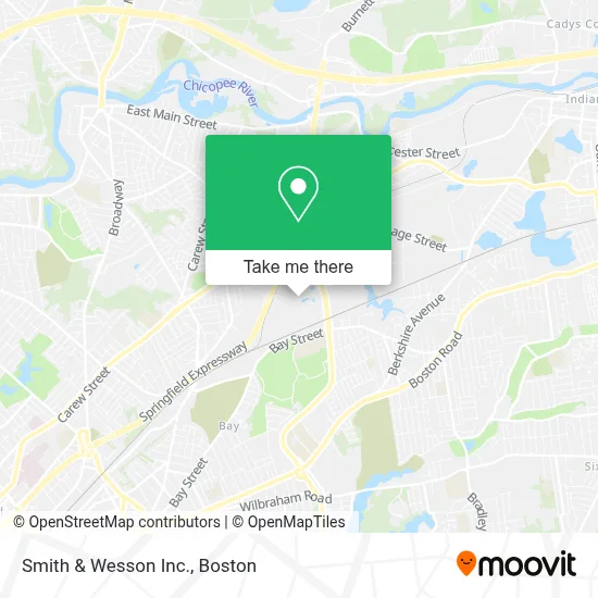 Smith & Wesson Inc. map