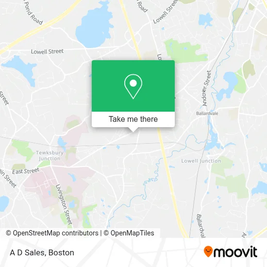 A D Sales map