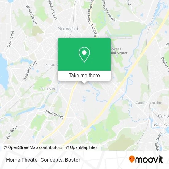 Home Theater Concepts map