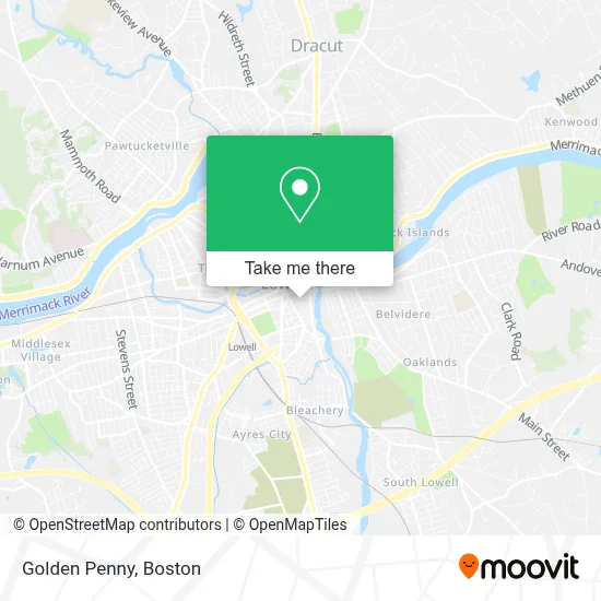 Golden Penny map