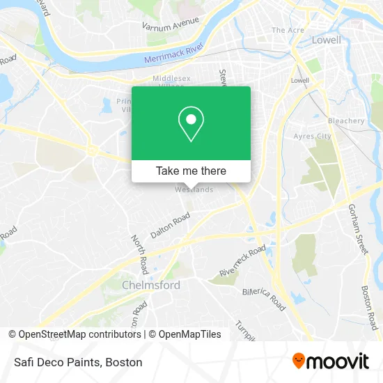 Safi Deco Paints map