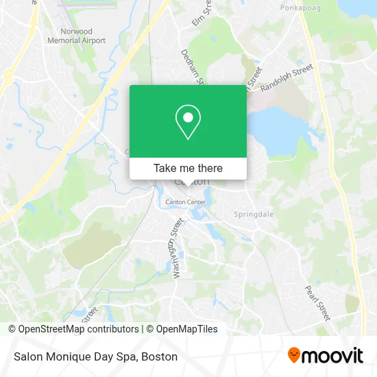 Salon Monique Day Spa map