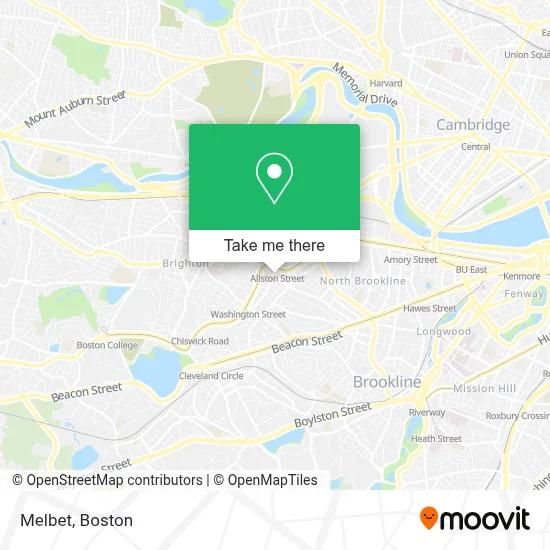 Melbet map