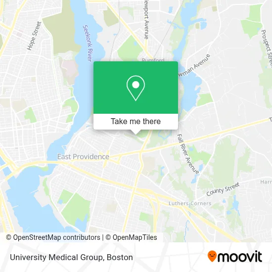 University Medical Group map