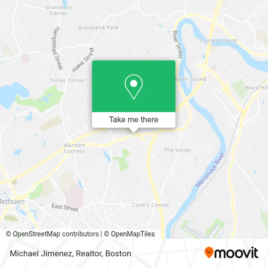 Michael Jimenez, Realtor map