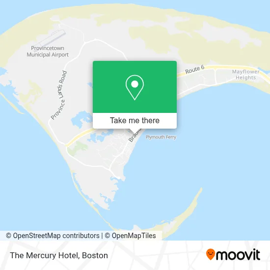 The Mercury Hotel map