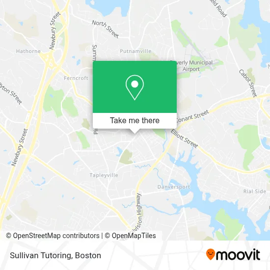 Sullivan Tutoring map
