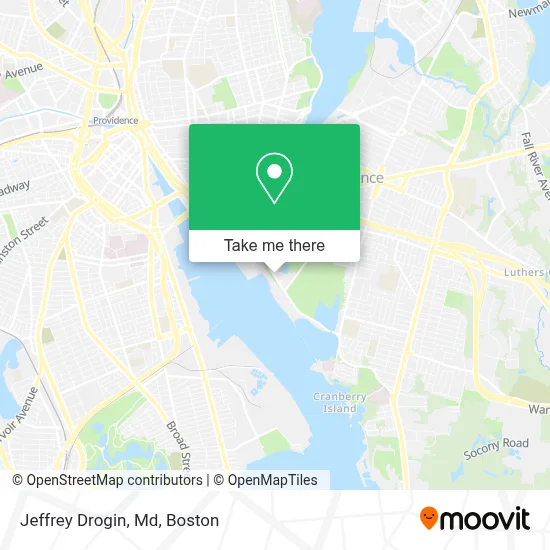 Jeffrey Drogin, Md map