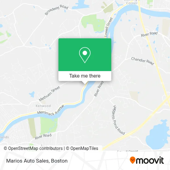 Marios Auto Sales map