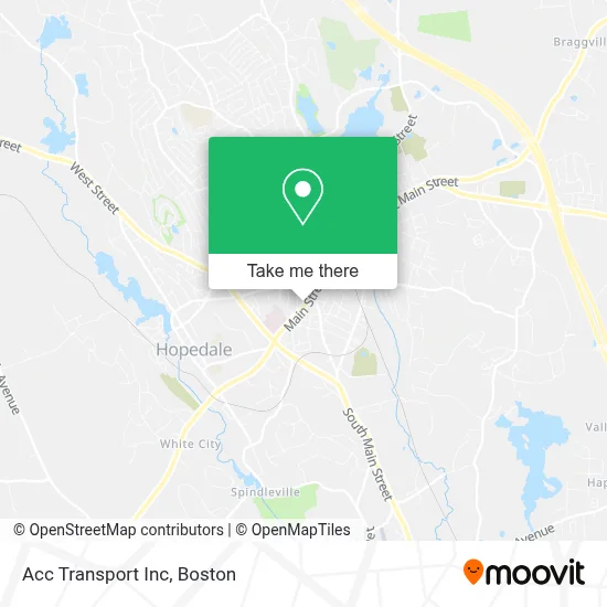 Acc Transport Inc map