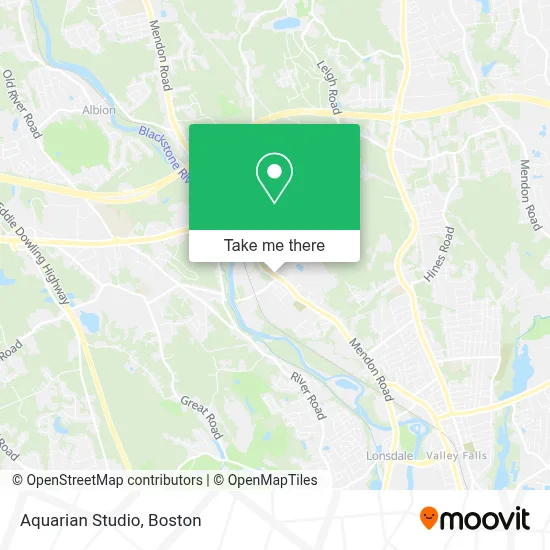 Aquarian Studio map