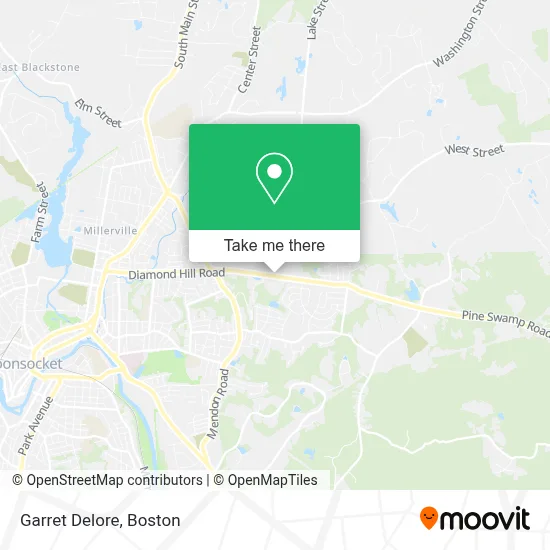 Garret Delore map