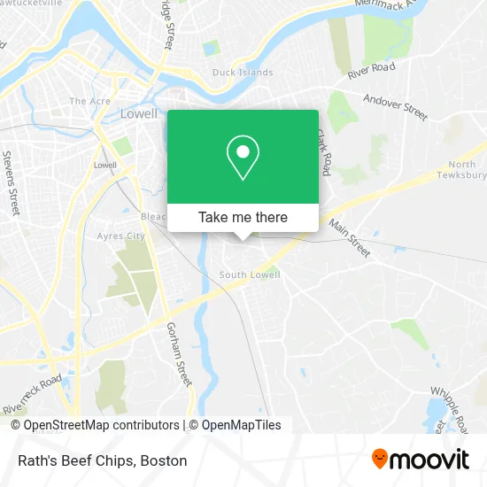 Rath's Beef Chips map