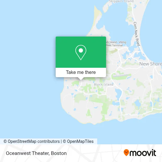 Oceanwest Theater map