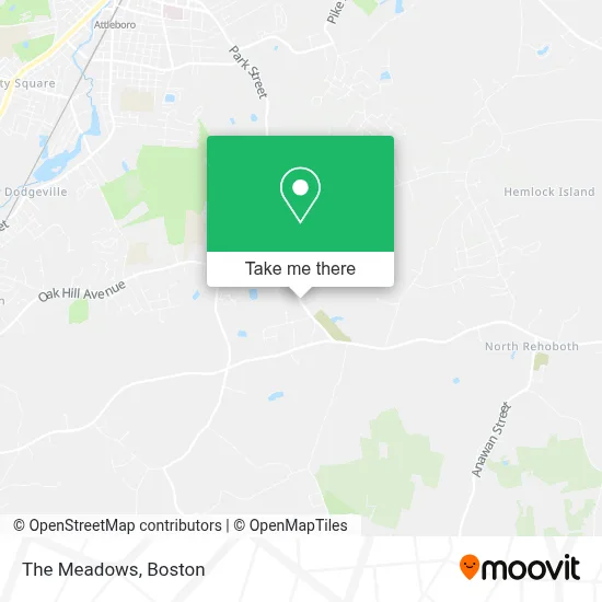 The Meadows map