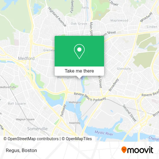 Regus map