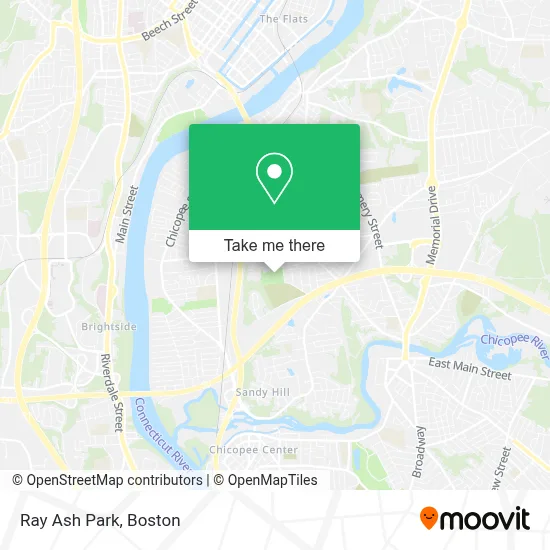 Ray Ash Park map