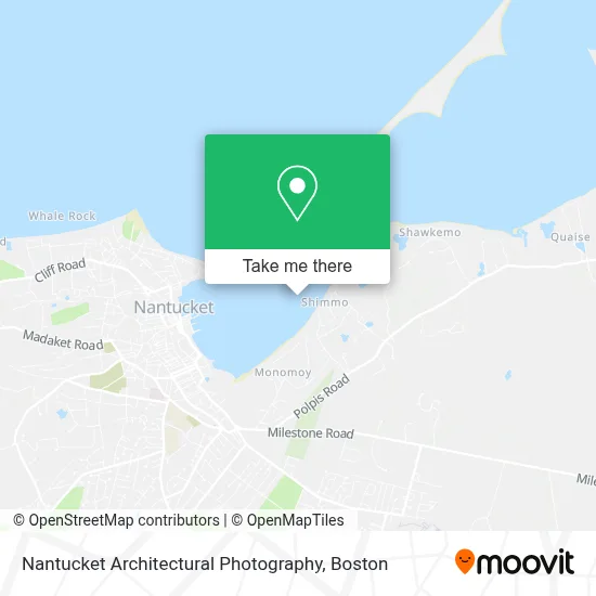 Nantucket Architectural Photography map