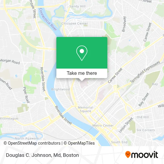 Douglas C. Johnson, Md map