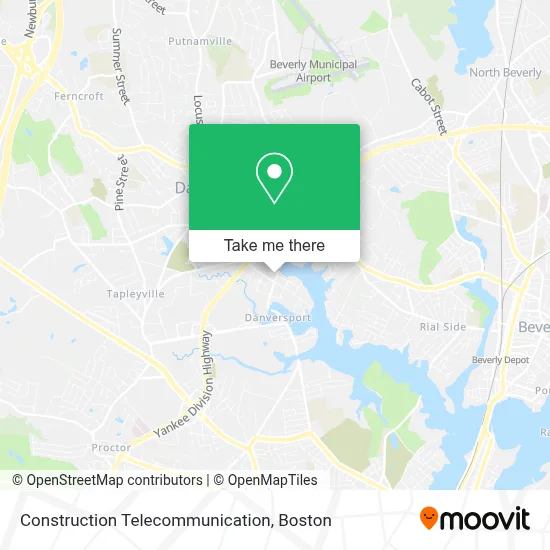 Construction Telecommunication map