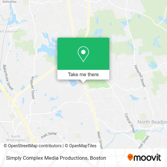 Simply Complex Media Productions map