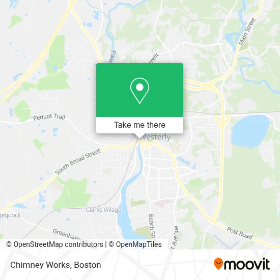 Chimney Works map
