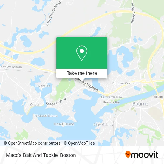 Maco's Bait And Tackle map