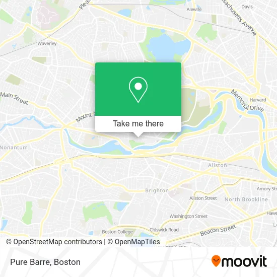 Pure Barre map